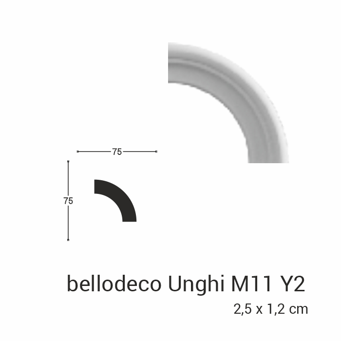 Угол M11 У2 к молдингу M11