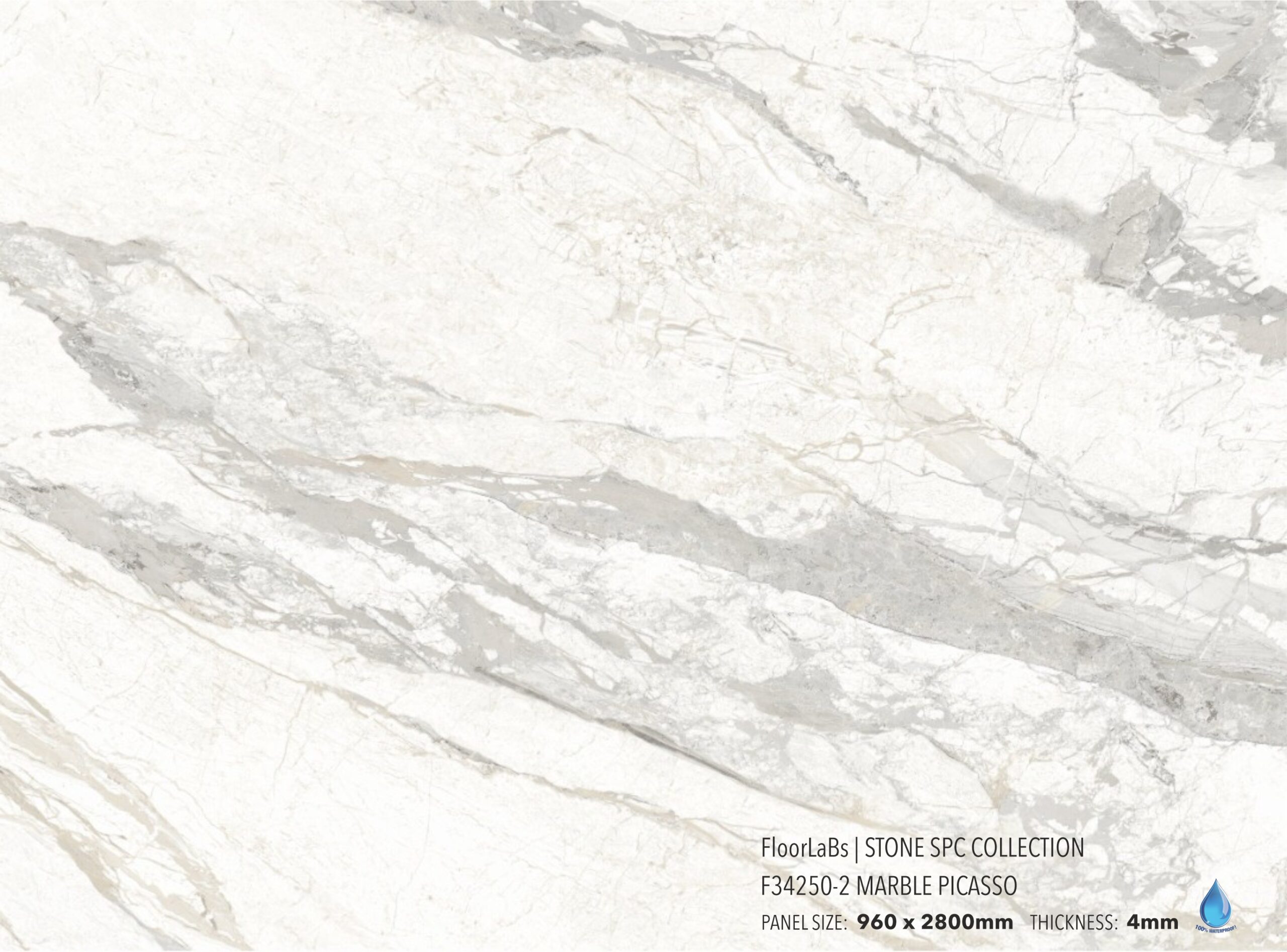 Panou de perete SPC Marble Picasso F34250-2