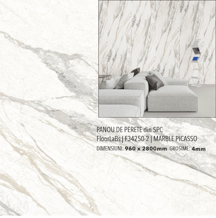 Panou de perete SPC Marble Picasso F34250-2