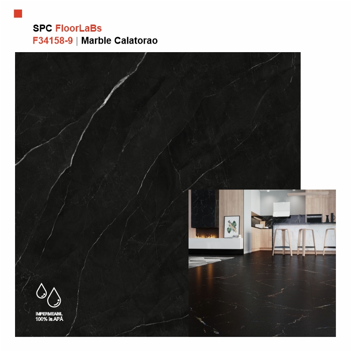 Pardoseala SPC, F34158-9 Marble Calatorao, FloorLabs