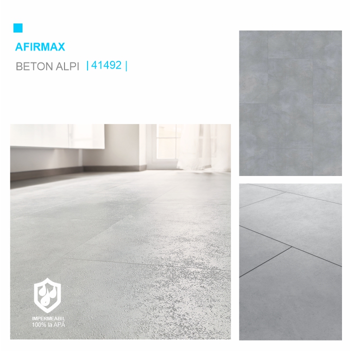 Pardoseala SPC, Beton ALPI, colecția Afirmax 41492