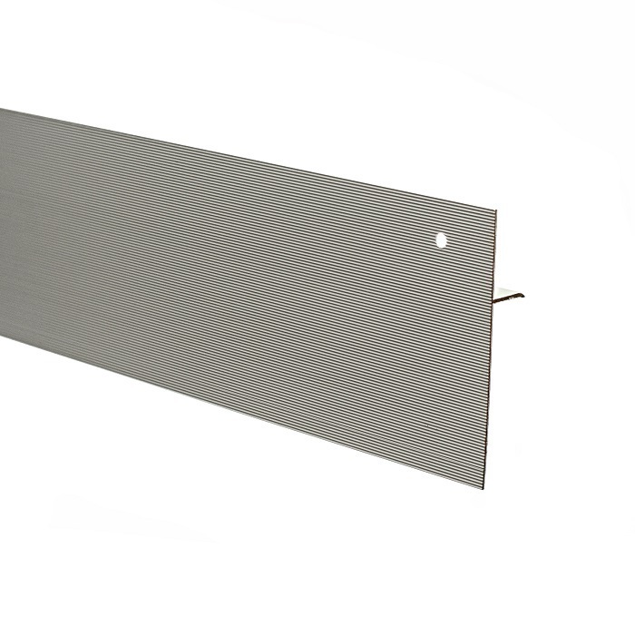 AL 80, Plintă tip ascunsă din aluminiu, Silver Matt, 2,5m