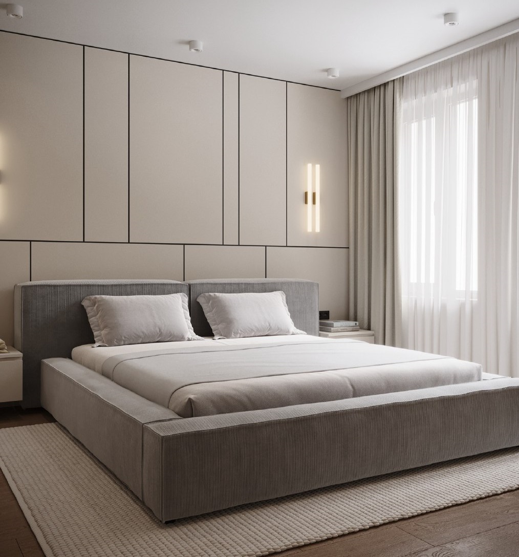 UR8, Profil separator pentru încastrare în pereți, Negru Matt, 2,9m