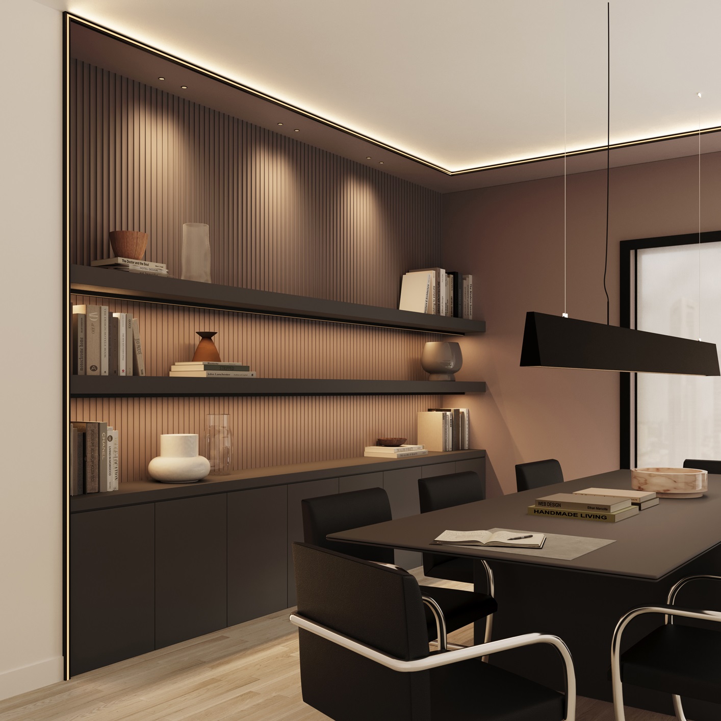 Plintă NOËL & MARQUET, WALLSTYL, IL12 Black