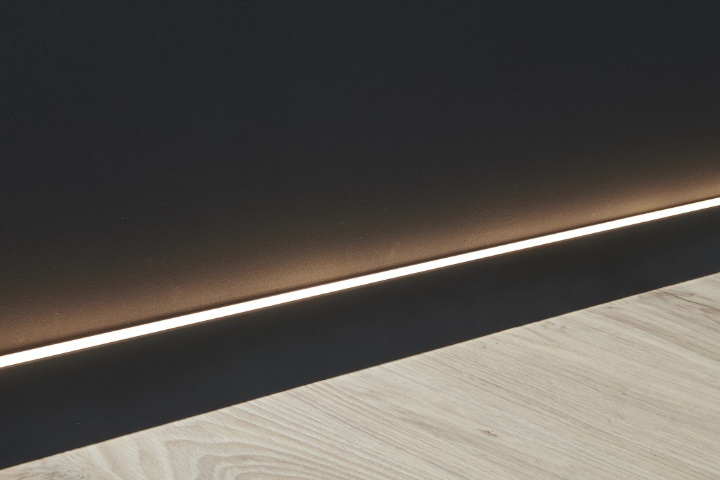 Plintă NOËL & MARQUET, WALLSTYL, IL10 Black