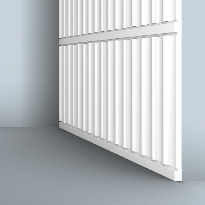 Plintă de perete pentru conexiuni NOËL & MARQUET, WALLSTYL, WL10