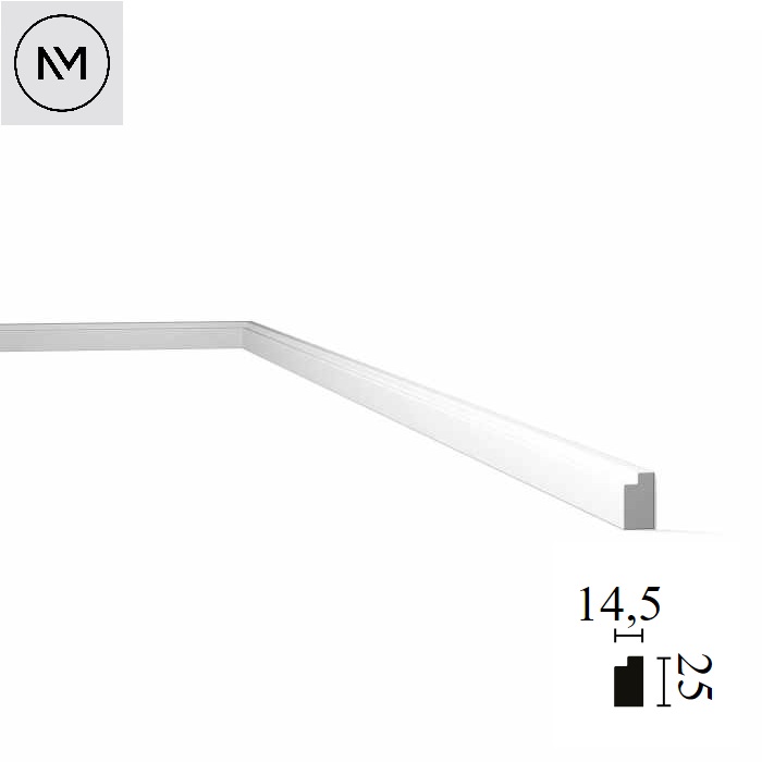 Plintă de perete pentru conexiuni NOËL & MARQUET, WALLSTYL, FL11