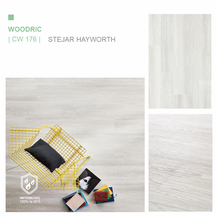 Pardoseala SPC, Stejar Hayworth, ARBITON colecția WOODRIC CW 176