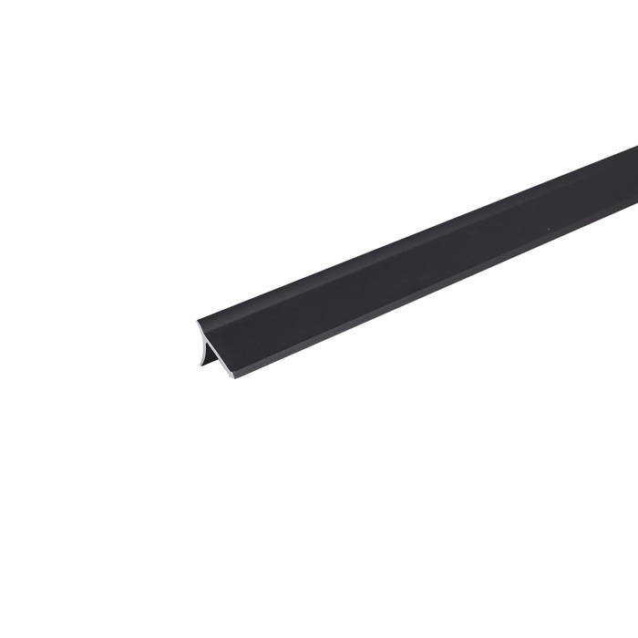 W10, Profil aluminiu pentru colț interior, 2.5 m, Black Matt