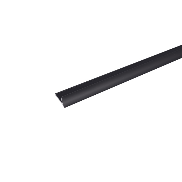 W10, Profil aluminiu pentru colț interior, 2.5 m, Black Matt