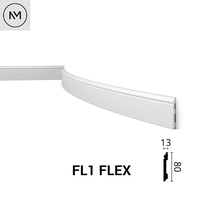 Plintă flexibilă NOËL & MARQUET, WALLSTYL, FL1 FLEX