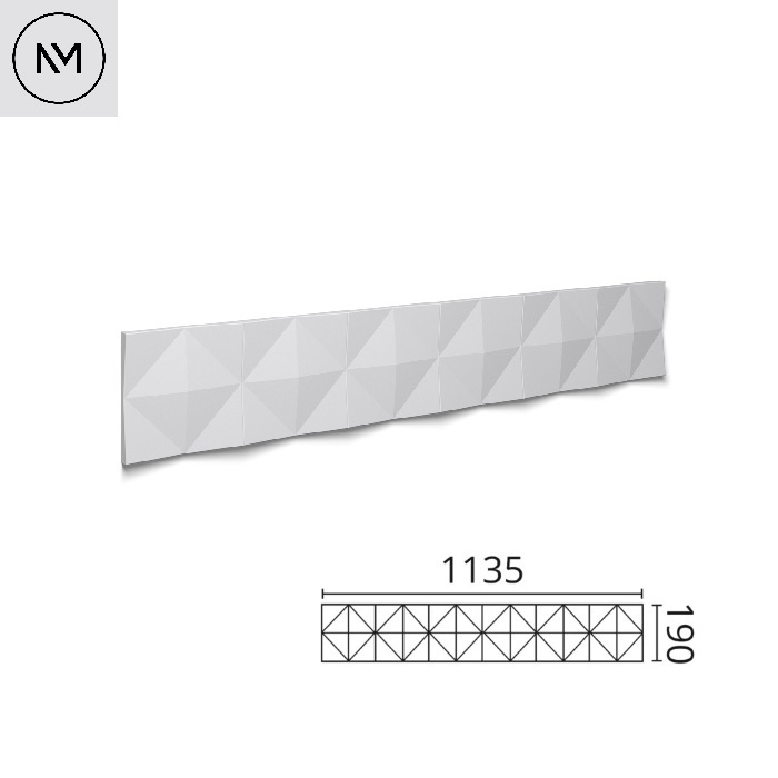 Panou de perete NOËL & MARQUET, ARSTYL, PYRAMID