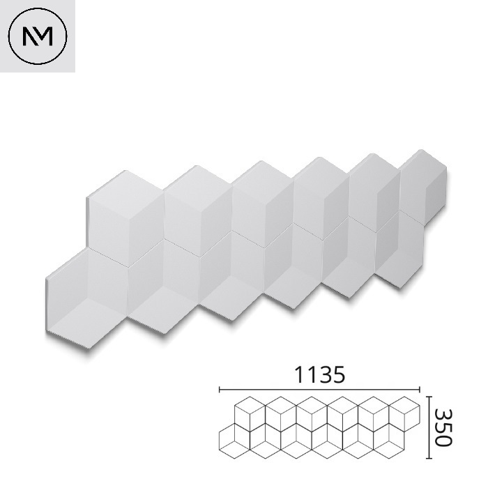 Panou de perete NOËL & MARQUET, ARSTYL, CUBE