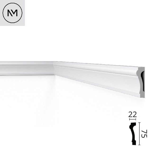 Plintă de perete NOËL & MARQUET, WALLSTYL, WL6