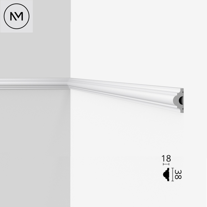 Plintă de perete NOËL & MARQUET, WALLSTYL, WL1