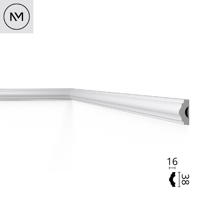 Plintă de perete NOËL & MARQUET, WALLSTYL, WL3