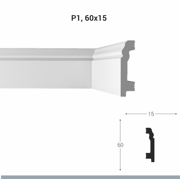 Plinta XPS, Bellodeco, П 1