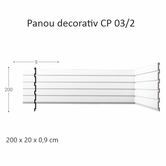 Panou decorativ CP 03/2