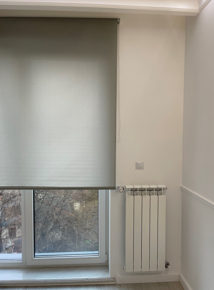 Jaluzele rulou STANDARD, RIBBED gri 1,60x2,40 m