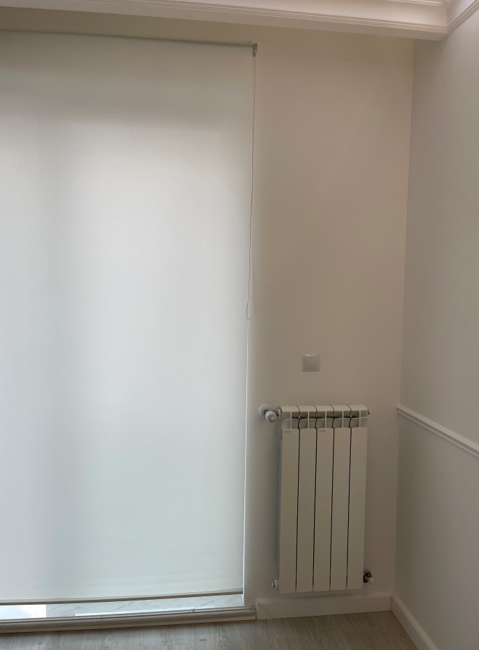 Jaluzele rulou STANDARD, RIBBED Alb 1,80x2,40m