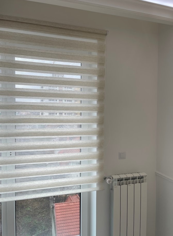 Jaluzele rulou Zi-Noapte STANDARD BH-08 Nature 1,60x2,50 m