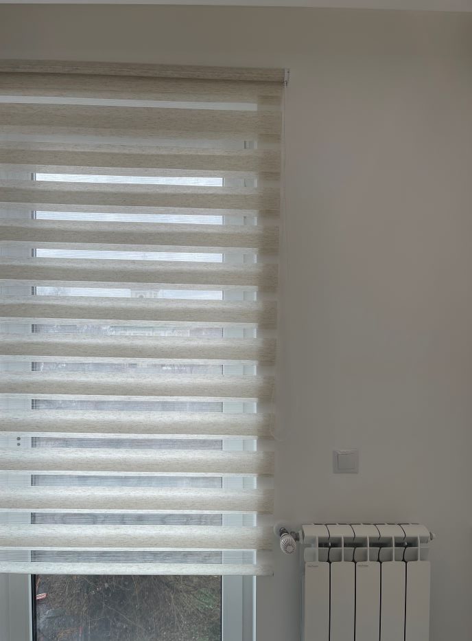 Jaluzele rulou Zi-Noapte STANDARD BH-08 Nature 1,60x2,50 m