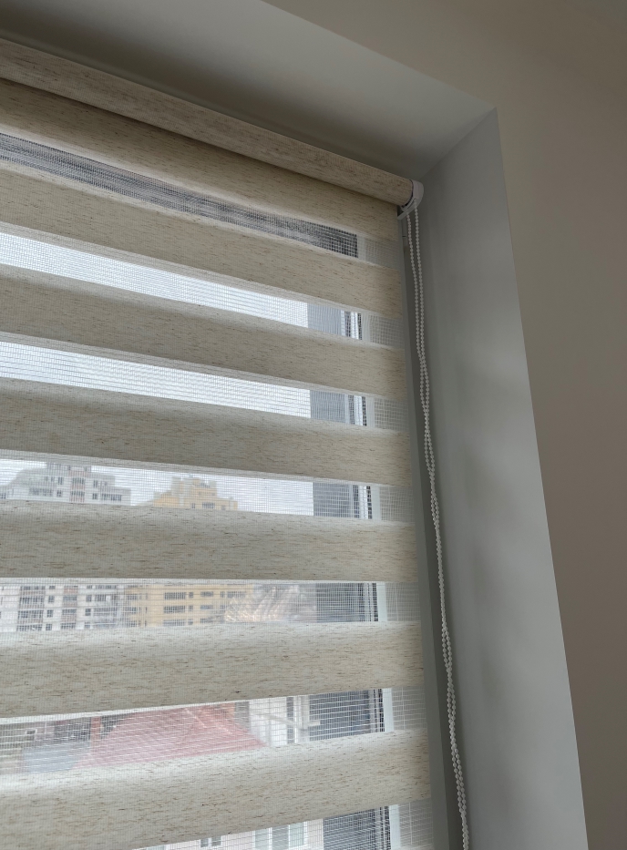 Jaluzele rulou Zi-Noapte STANDARD BH-08 Nature 1,60x2,50 m