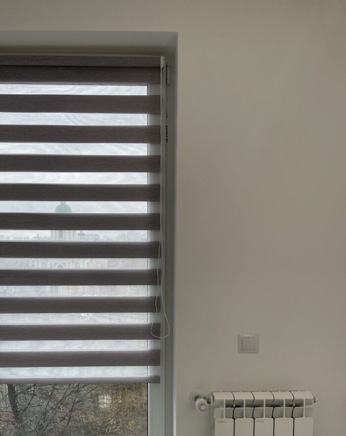 Jaluzele rulou Zi-Noapte STANDARD BH-3003 Gri-Natur 1,80x2,50 m