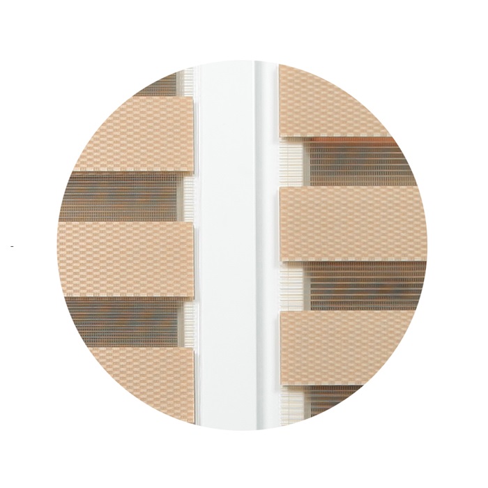 Jaluzele rulou Zi-Noapte RATTAN Bej 0,50x1,70 m