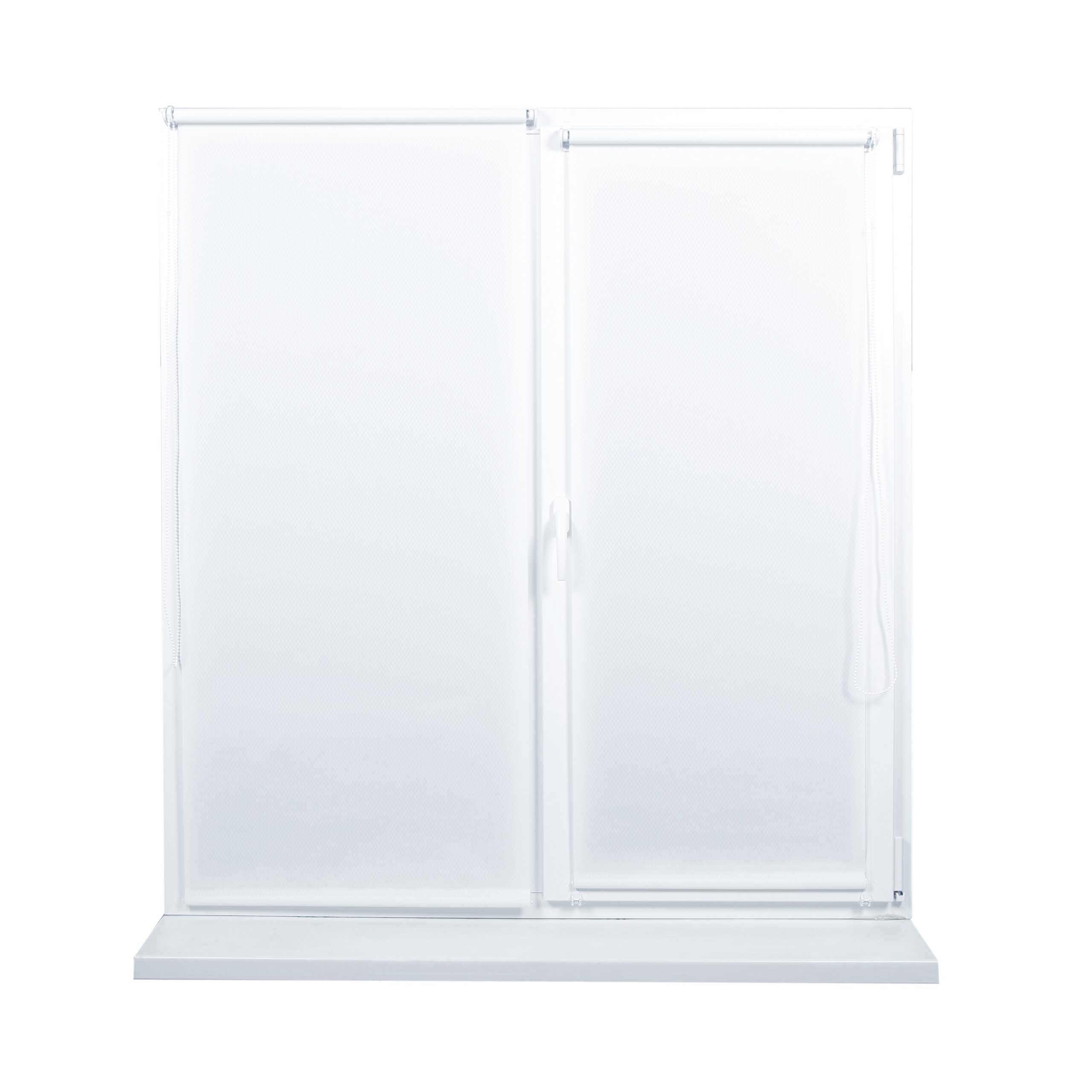 Jaluzele rulou RIBBED Alb 0,75x1,70 m