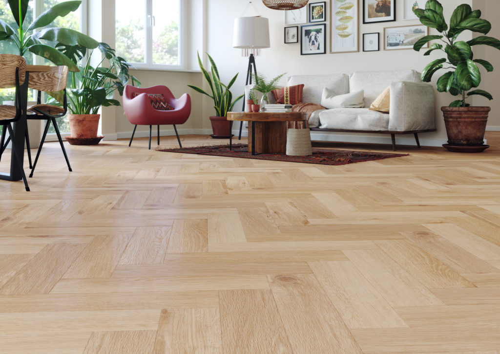 Pardoseala SPC ARBITON colecția Amaron Herringbone Stejar WEMBLEY, CA159