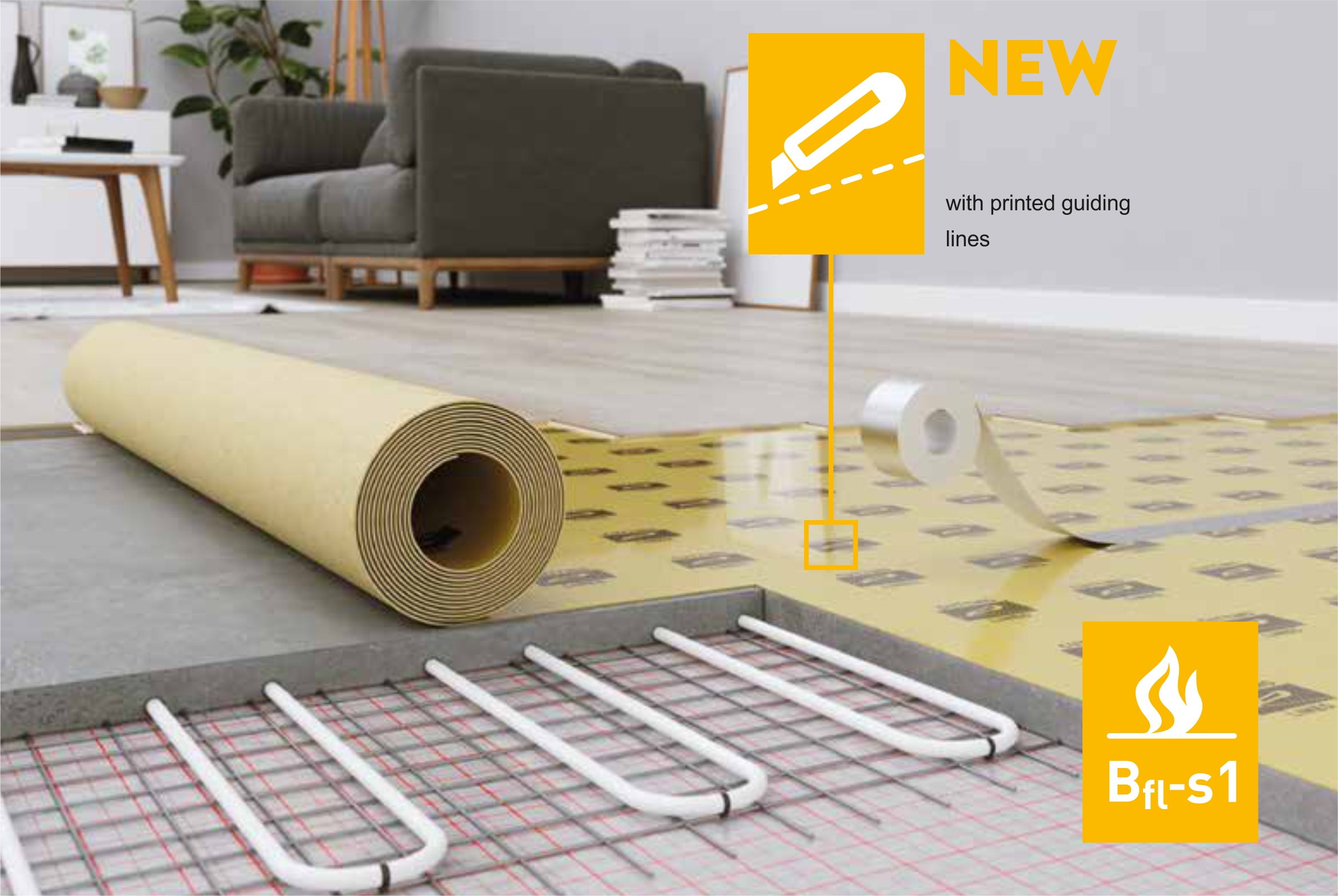 Substrat Arbiton Multiprotect Vinyl Click Hardlay pentru pardoseli încălzite