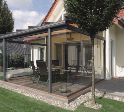 Y50, Profil din aluminiu cu picurător pentru balcon sau terasa exterioară, Raw