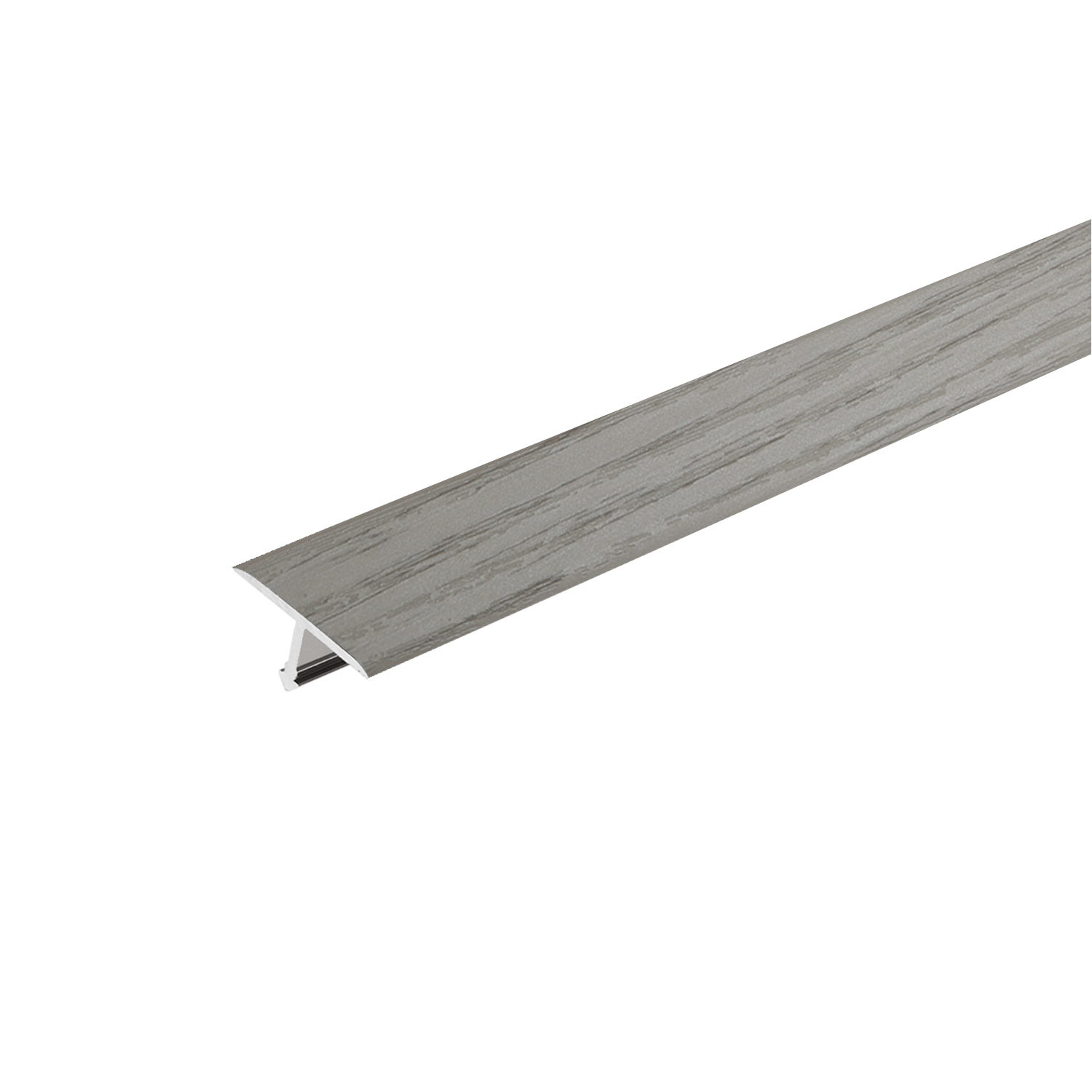 T15, Profil T din aluminiu pentru rosturi de dilatare, 2.5 m, 14 Stejar Rovaniemi