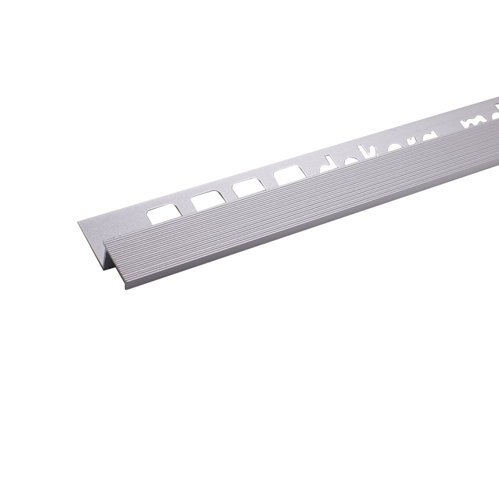 S1, Profil aluminiu pentru trepte, incorporabil, 2 m, Raw