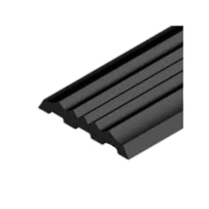 C1, Bandă antiderapantă din cauciuc pentru profile din aluminiu, 2 m