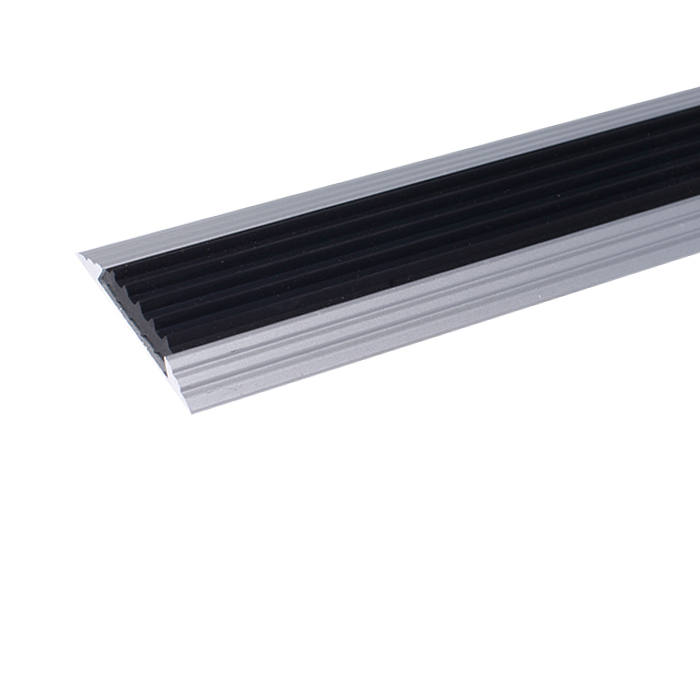 P1, Profil plat antiderapant 1.8m, Silver Matt