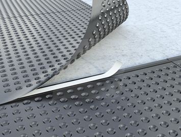 Folia GEO 8 pentru hidroizolare fundații 1,5m*20m