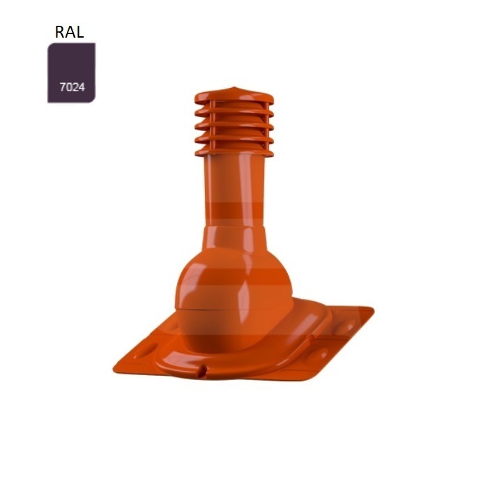 Coș de ventilare Eurovent VENTOS X Metal F22, Ф150mm, RAL 8019