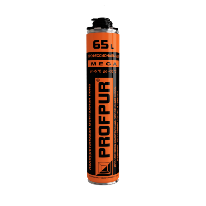 Spuma profesională PROFPUR MEGA 65, all season, 870ml