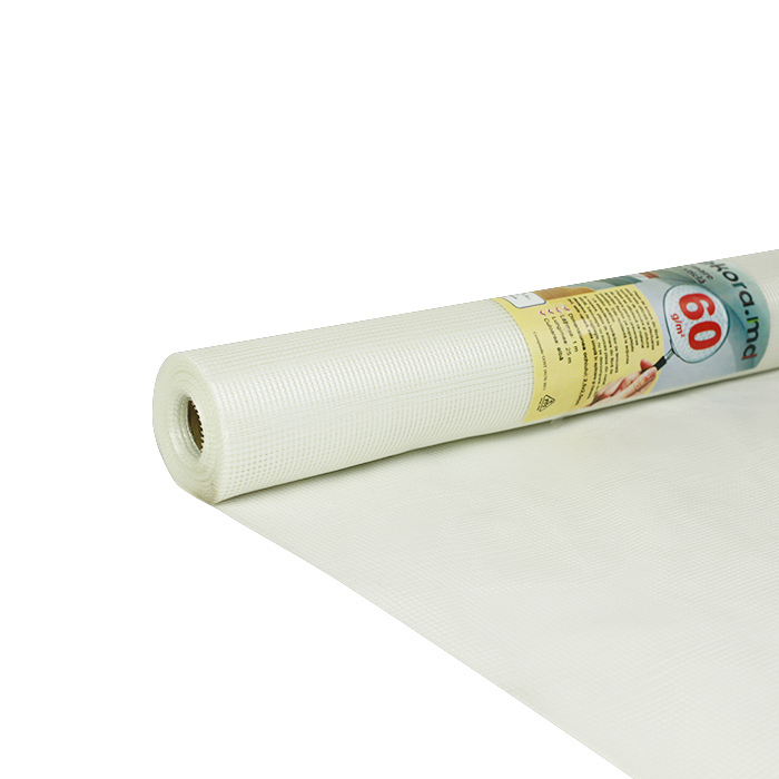 Plasă din fibră de sticlă Standard 2.5x2.5 mm, 60 gr, 25m2