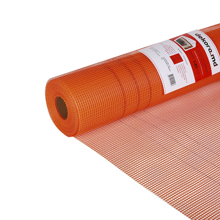 Plasă din fibră de sticlă, Standard, 5×5 mm, 145 gr, 25m2