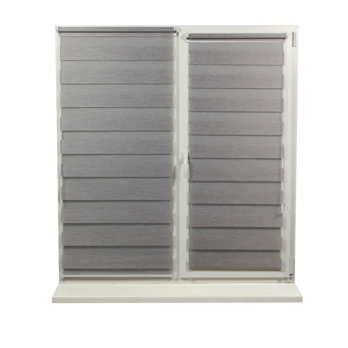 Jaluzele rulou Zi-Noapte BH-3003 Gri-Nature 0,70×2,10 m (ușă balcon)