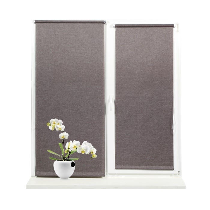 Jaluzele rulou MELANGE 739 Brun Nobil 0,50x1,70 m