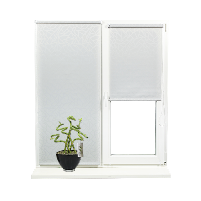 Jaluzele rulou CRYSTAL 2197 Gri 0,50x1,70 m