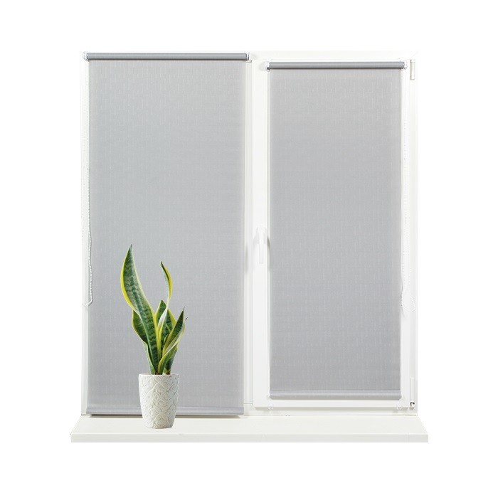 Jaluzele rulou SHANTUNG 510 Gri  0,70×2,10 m (ușă balcon)