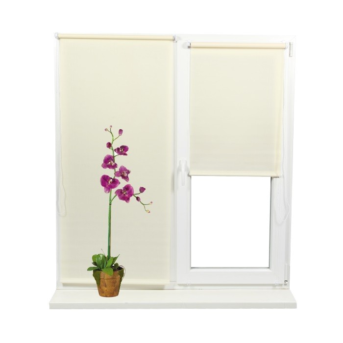 Jaluzele rulou SHANTUNG 875 Creme 0,45x1,70m