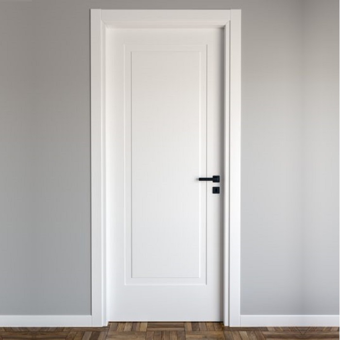 Ușă de interior FLAT-1, 60 cm, albă