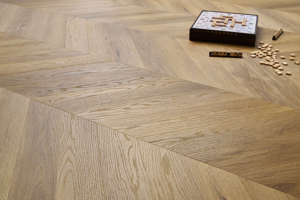 Pardoseala SPC ARBITON colecția Amaron Chevron, STEJAR GEORGETOWN, CLC 147