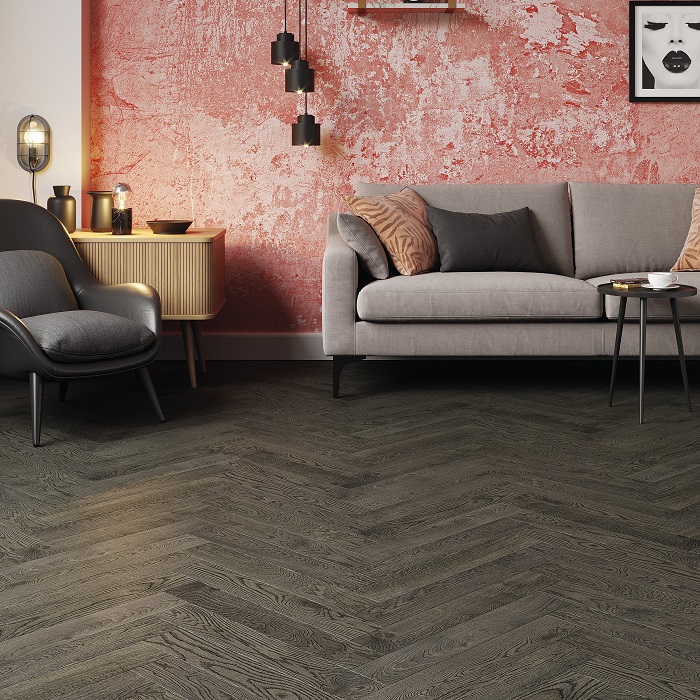 Parchet 14005, HERRINGBONE, Stejar